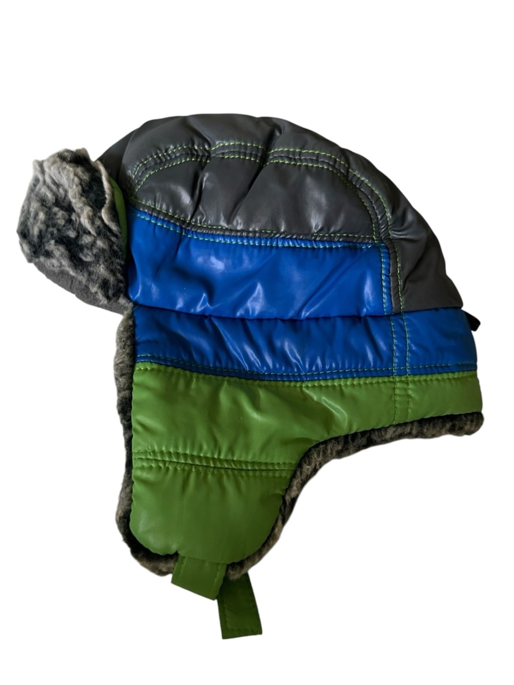 REI Co-op Kids Colorblock Faux Fur Trapper Winter Hat